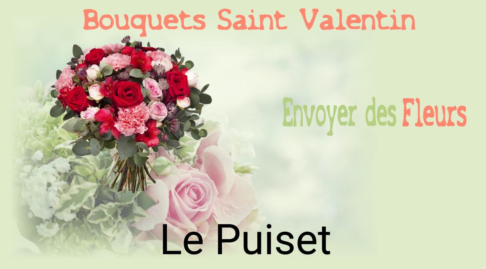 Roses de Saint-Valentin livrées à Le Puiset